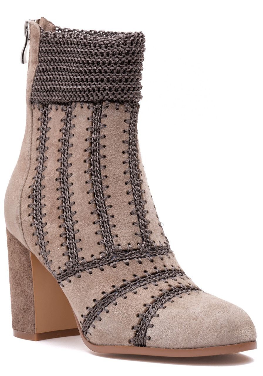 Women Silent D Boots | Washer Boot Taupe Suede