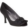 Women Stuart Weitzman Pumps | Gigiritz Black Satin