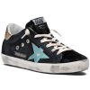 Women Golden Goose Sneakers | Superstar Sneaker Black Mint/Platinum