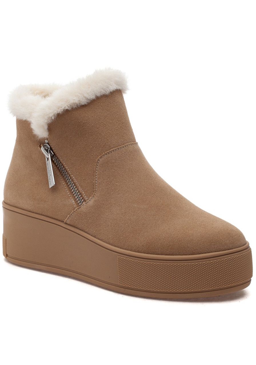 Women J/Slides Boots | Marie Boot Sand Waterproof Suede