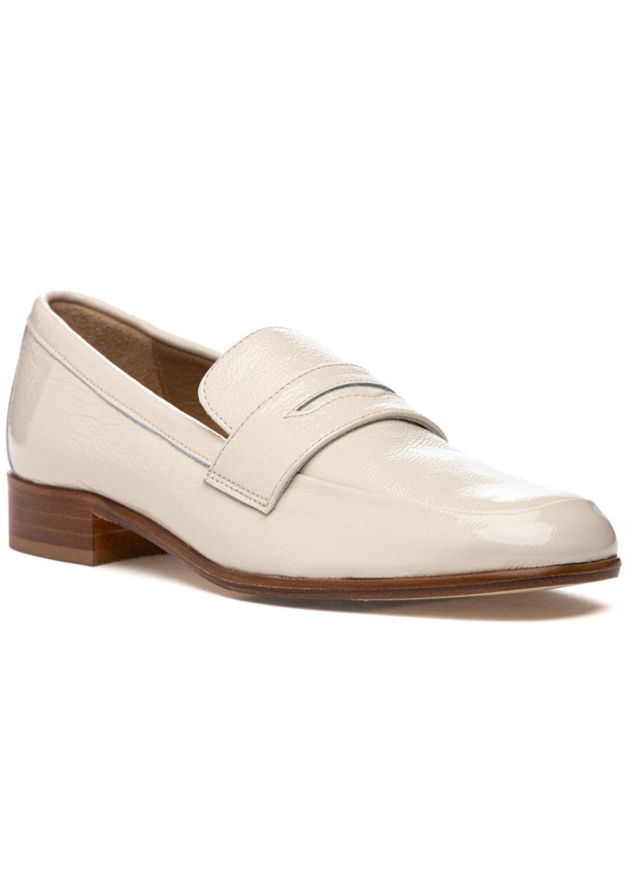 Women 275 Central Loafers & Oxfords | Presley Loafer Beige Naplak Leather
