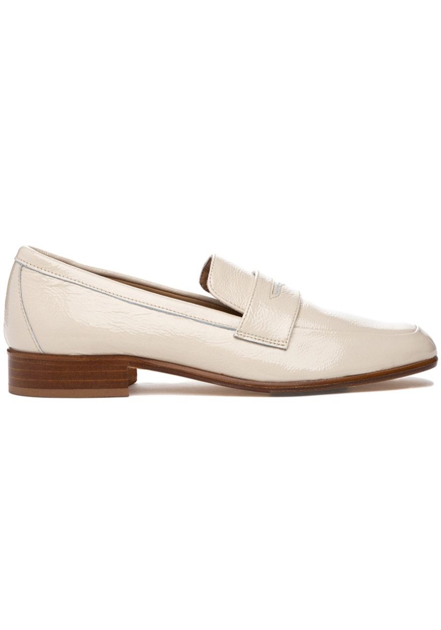 Women 275 Central Loafers & Oxfords | Presley Loafer Beige Naplak Leather