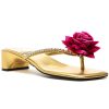 Women Jeffrey Campbell Sandals | Primrose Sandal Gold Fuchsia