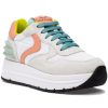 Women Voile Blanche Sneakers | Maran Power Sneaker White/Pink
