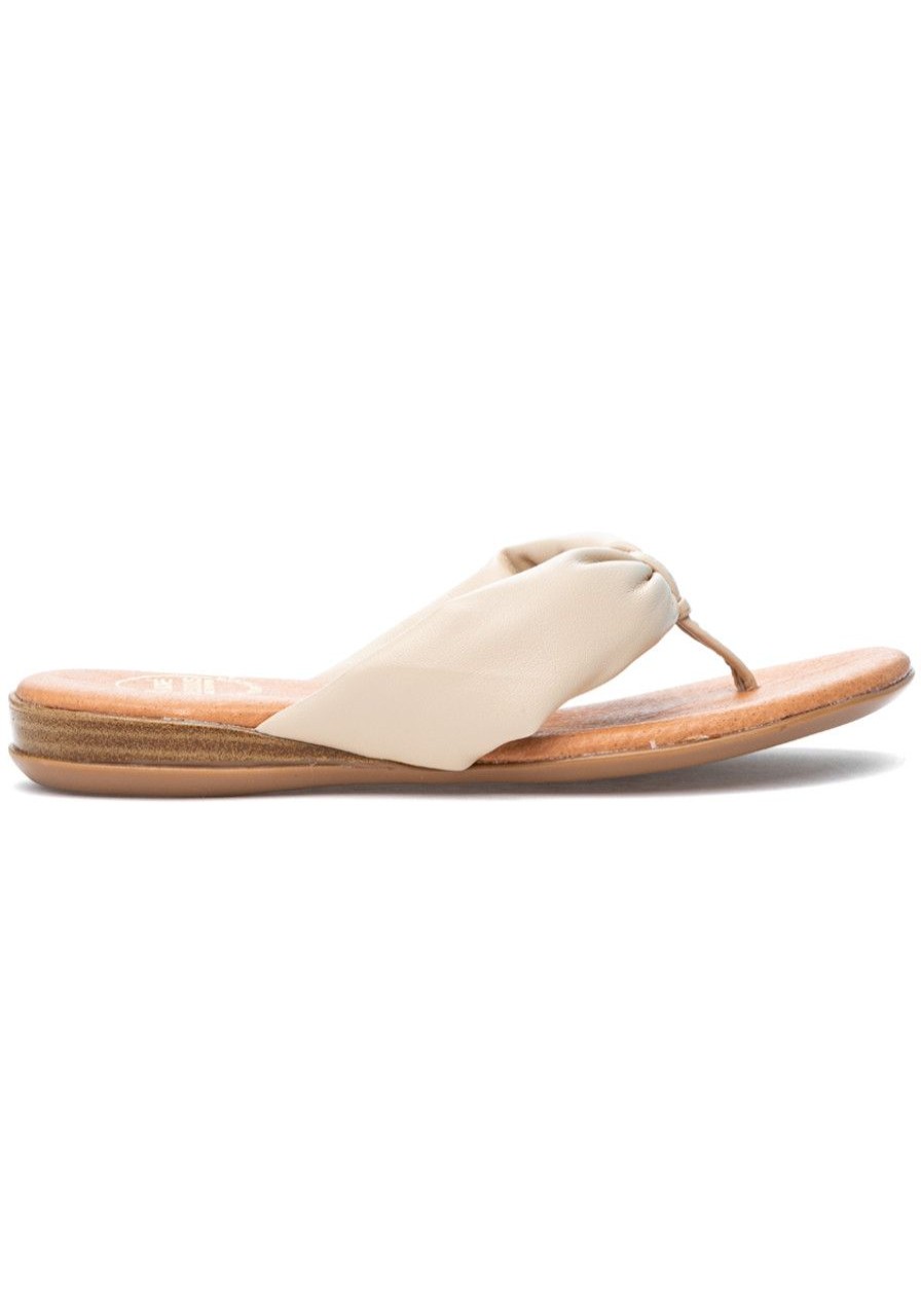 Women Andre Assous Sandals | Nuya Sandal Beige Leather