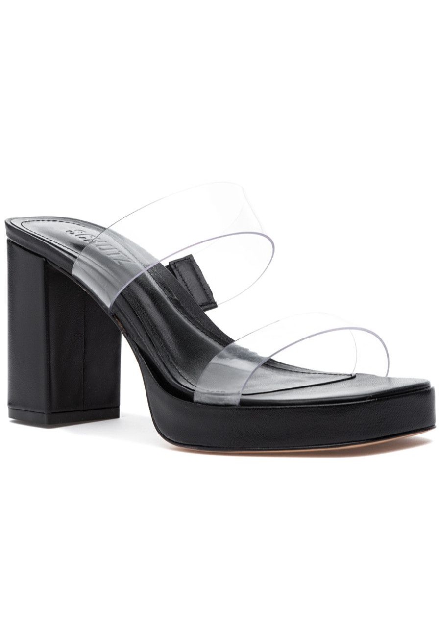 Women Schutz Sandals | Ariella Platform Sandal Black