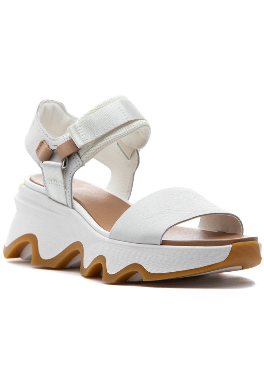 Women Sorel Sandals | Kinetic Y-Strap Sandal Sea Salt/Radiation