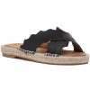 Women 275 Central Sandals | Mito-B Espadrille Sandal Black Leather