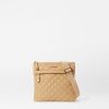 Women MZ Wallace Handbags Crossbody Bags | Metro Flat Crossbody Camel