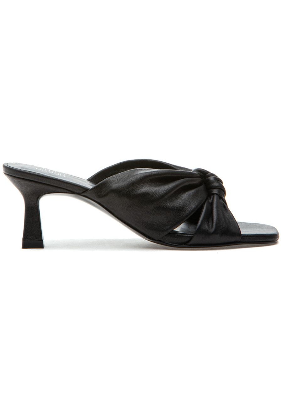 Women Jildor Sandals | Marvel Sandal Black Nappa Leather