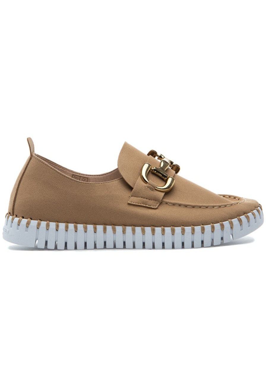 Women Ilse Jacobsen Sneakers | Tulip 3874 Sneaker Latte