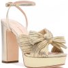 Women Loeffler Randall Sandals | Natalia Platform Sandal Platinum