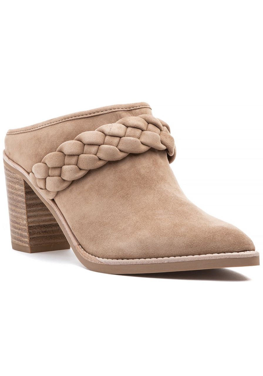 Women Dolce Vita Mules & Clogs | Serla Mule Truffle Suede
