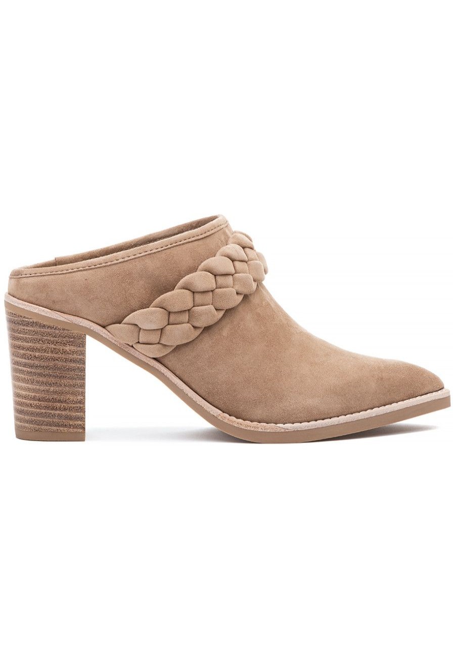 Women Dolce Vita Mules & Clogs | Serla Mule Truffle Suede