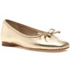 Women Sam Edelman Flats | Meadow Flat Gold Leather