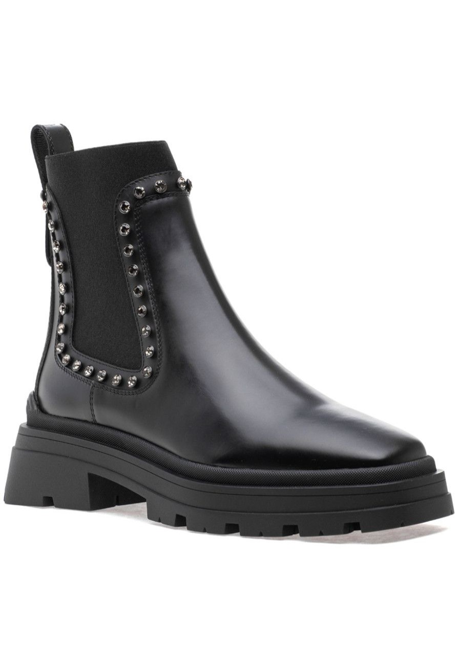Women Jimmy Choo Boots | Veronique 45 Boot Black Leather