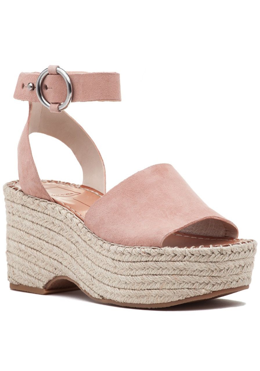 Women Dolce Vita Sandals | Lesly Sandal Rose Suede