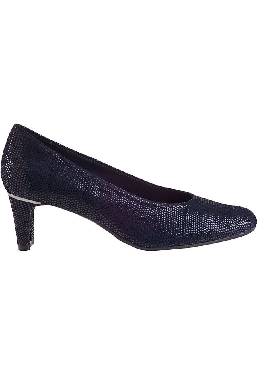 Women Jildor Pumps | Dayle Pump Navy Lizard