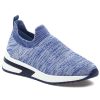 Women Urban Sport Sneakers | Golic Sneaker Blue 2-Tone Knit