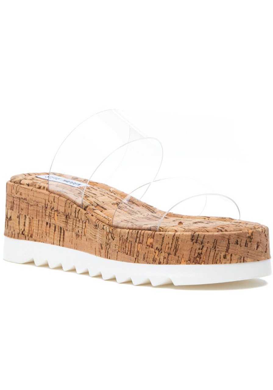 Women Steve Madden Sandals | Defuse Sandal Clear