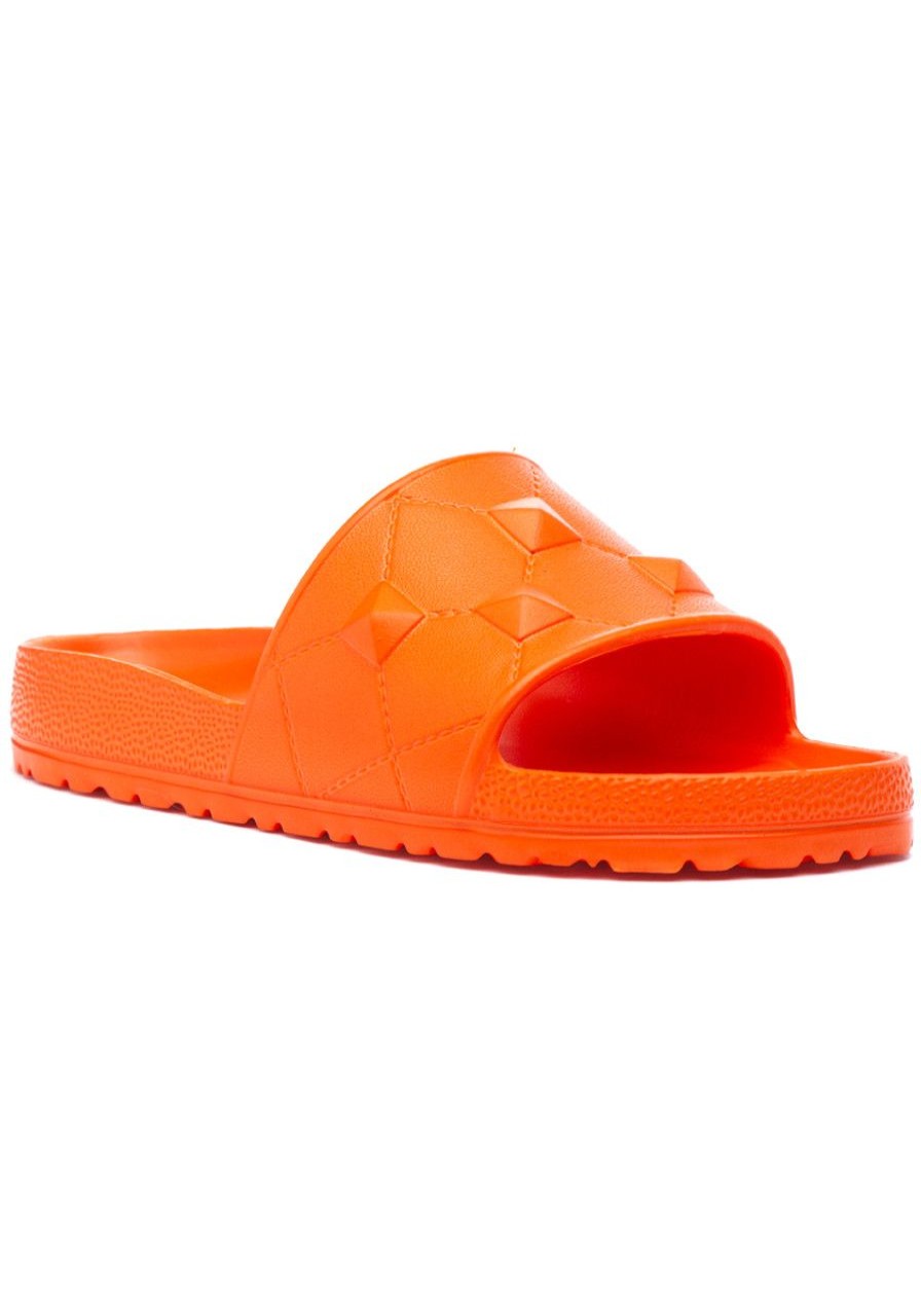 Women 275 Central Sandals | Anthony Sandal Orange Rubber