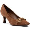 Women Jeffrey Campbell Pumps | Linnae Pump Tan Suede