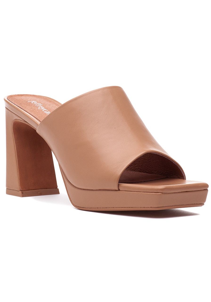 Women Jeffrey Campbell Sandals | Caviar Sandal Dark Nude