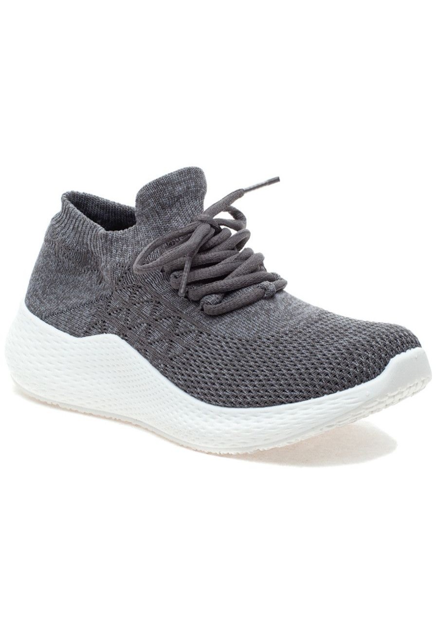 Women Urban Sport Sneakers | Unicorn Sneaker Grey Knit