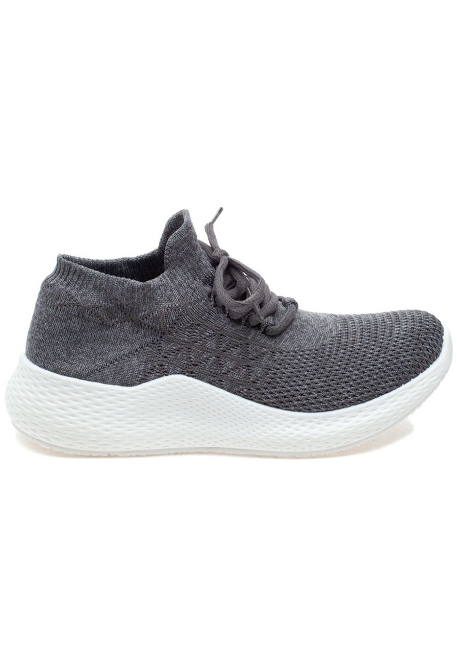 Women Urban Sport Sneakers | Unicorn Sneaker Grey Knit