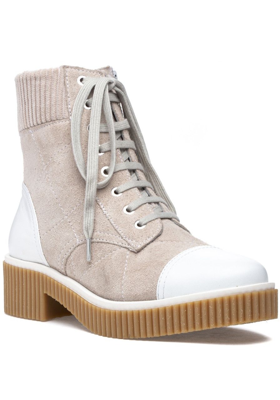 Women Jildor Boots | Mage Boot Light Grey Suede