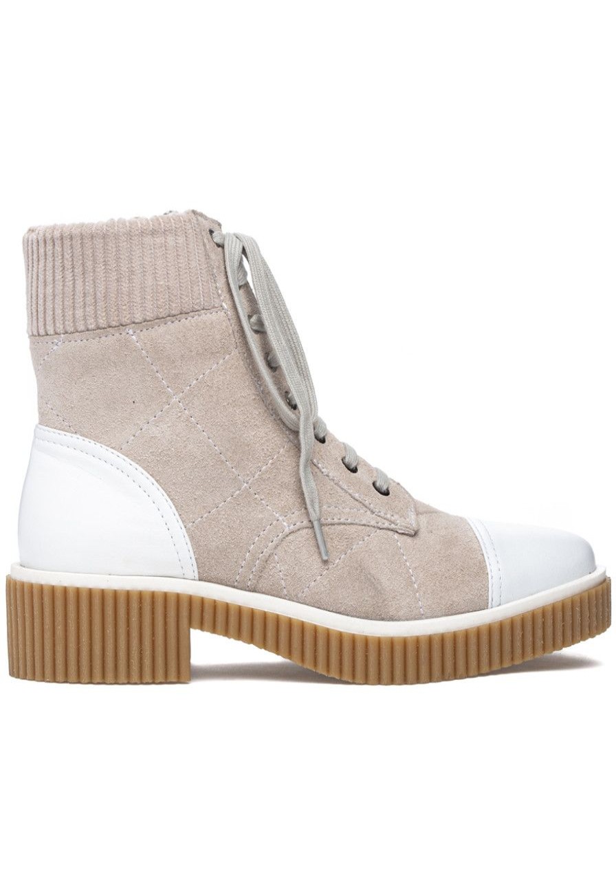 Women Jildor Boots | Mage Boot Light Grey Suede