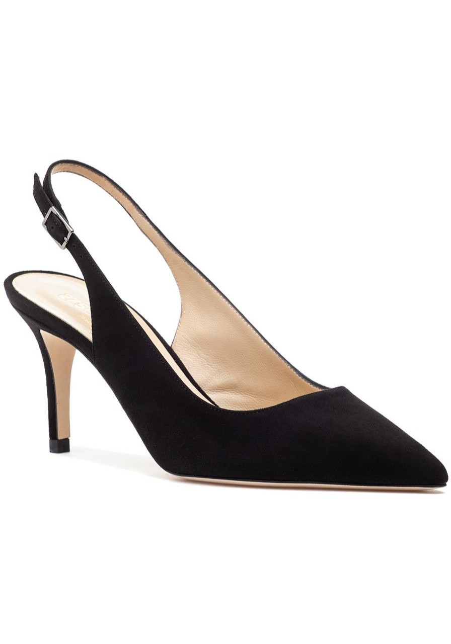 Women 275 Central Pumps | Mary Pump Black Suede