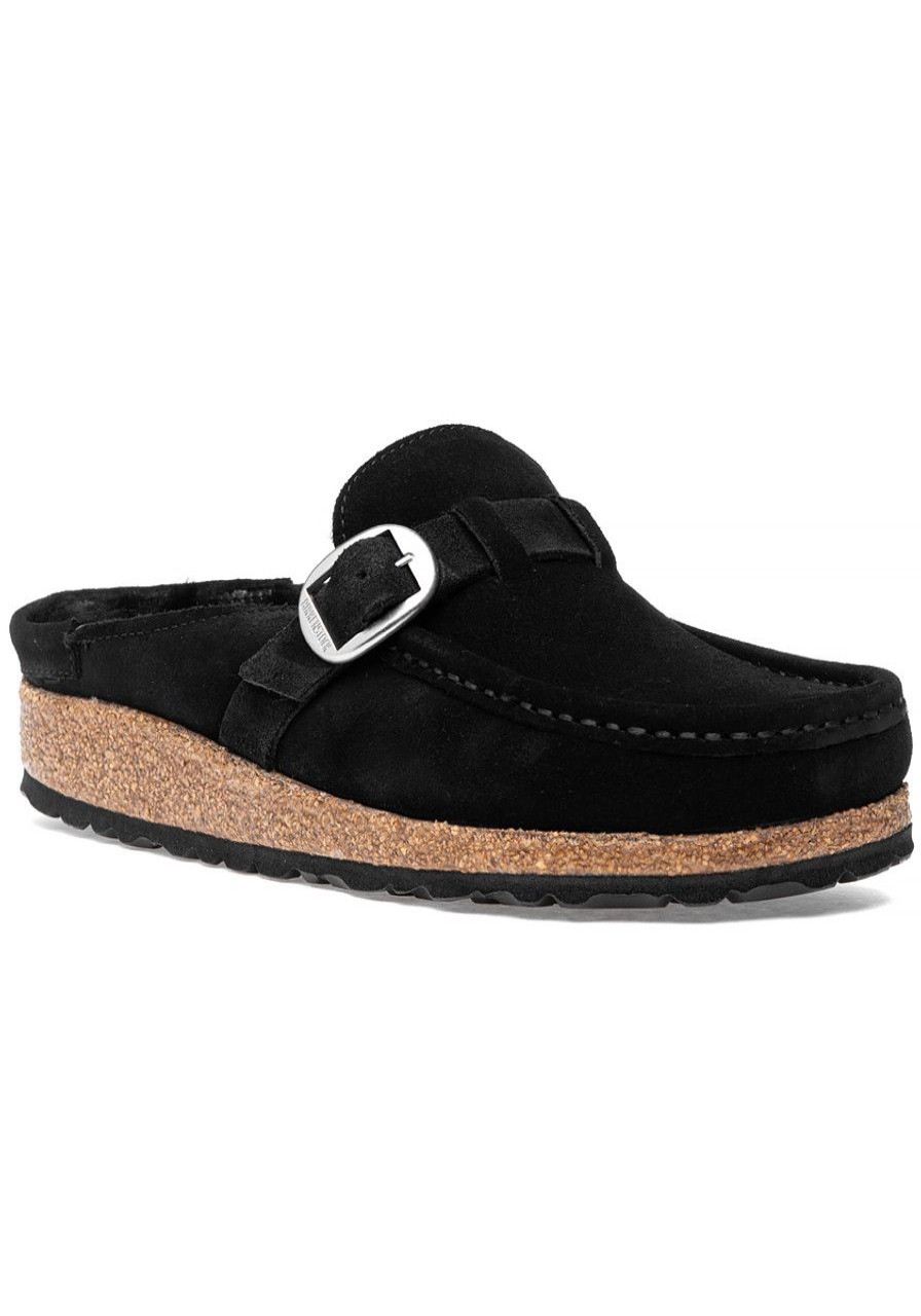 Women Birkenstock Mules & Clogs | Buckley Shearling Clog Black