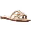 Women Sam Edelman Sandals | Bay Pearl Sandal Summer Sand Linen