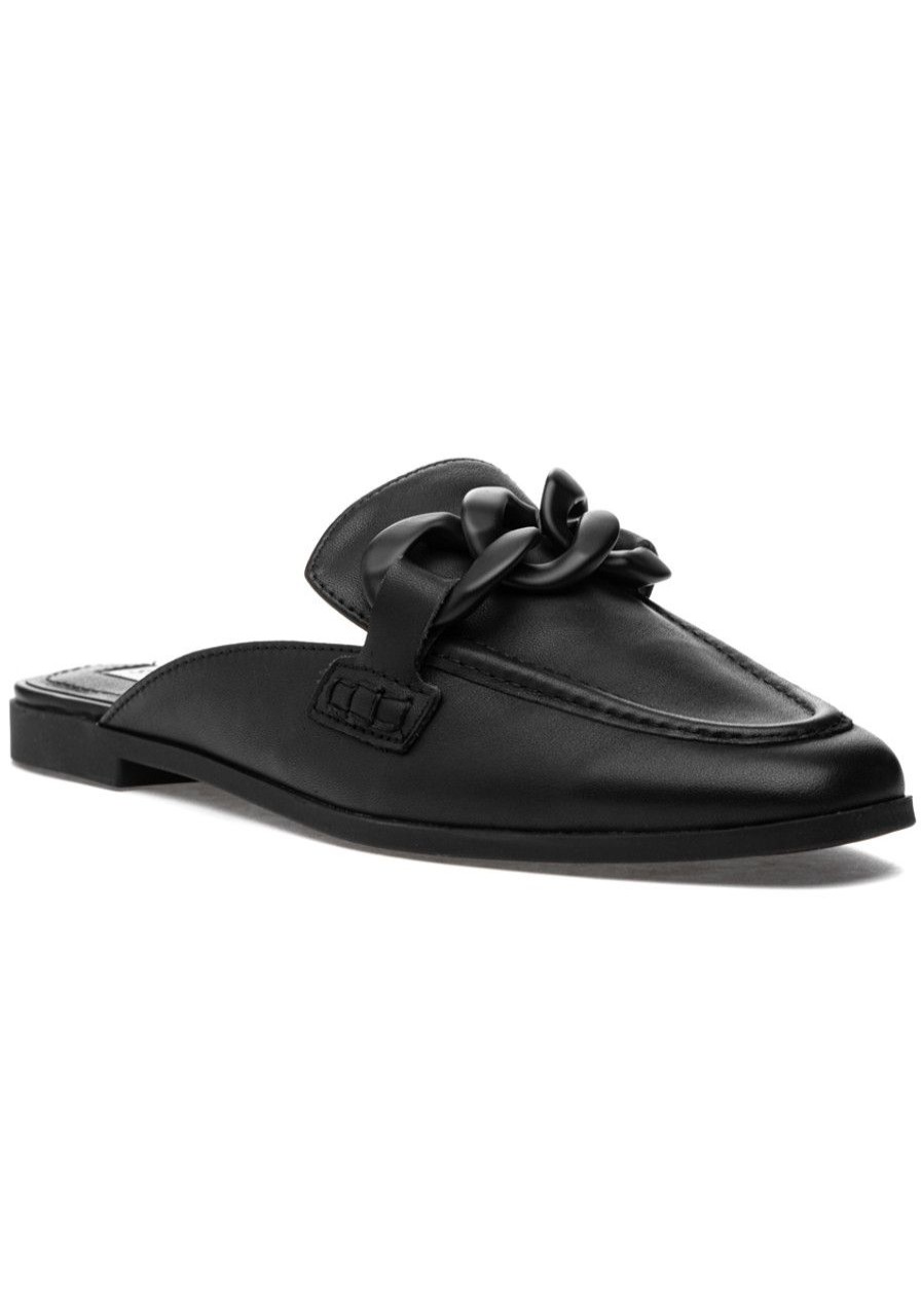 Women Steve Madden Mules & Clogs | Cally Mule Black Leather