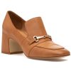 Women Silent D Pumps | Fina Pump Tan Leather