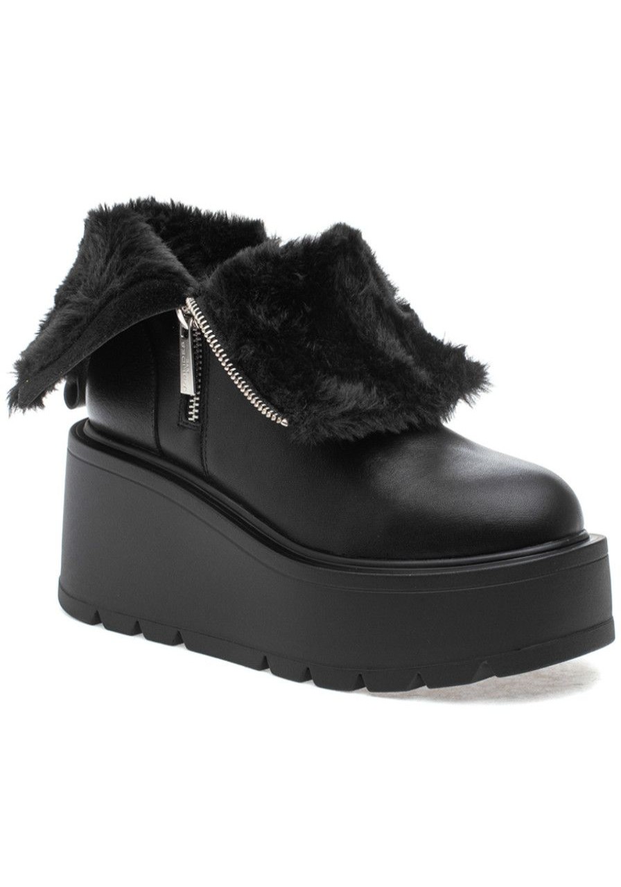 Women J/Slides Boots | Vapor Boot Black Leather