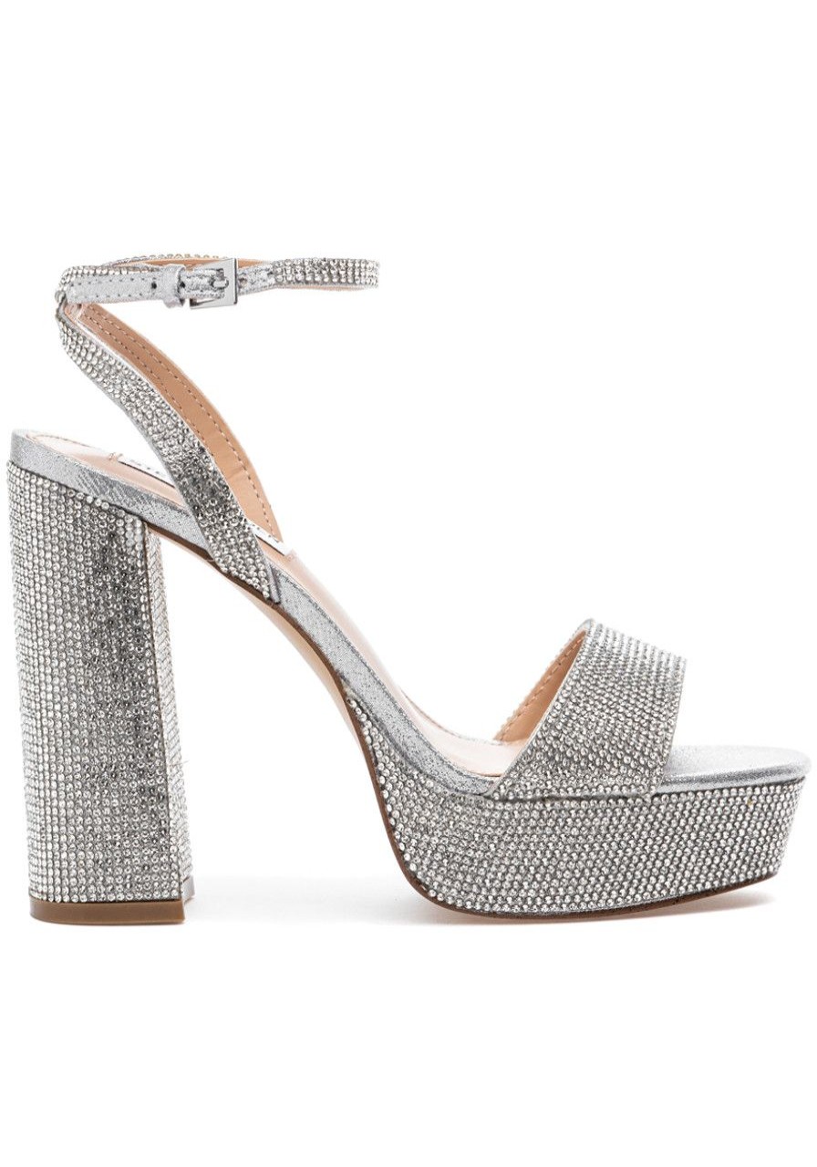 Women Steve Madden Pumps | Lessa Sandal Rhinestones