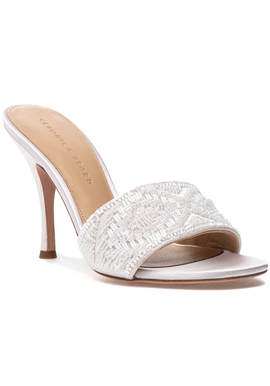 Women Veronica Beard Sandals | Braxton Sandal Coconut