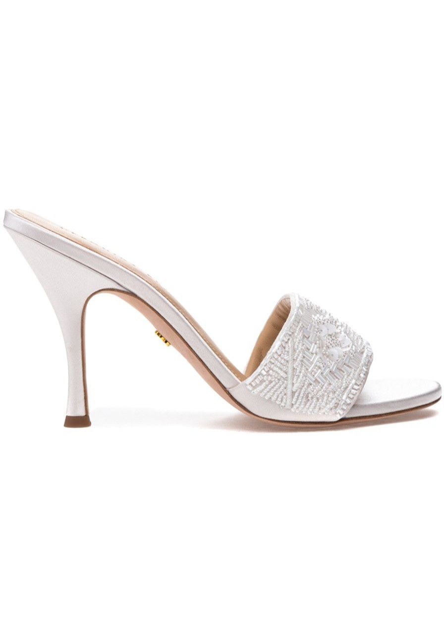 Women Veronica Beard Sandals | Braxton Sandal Coconut