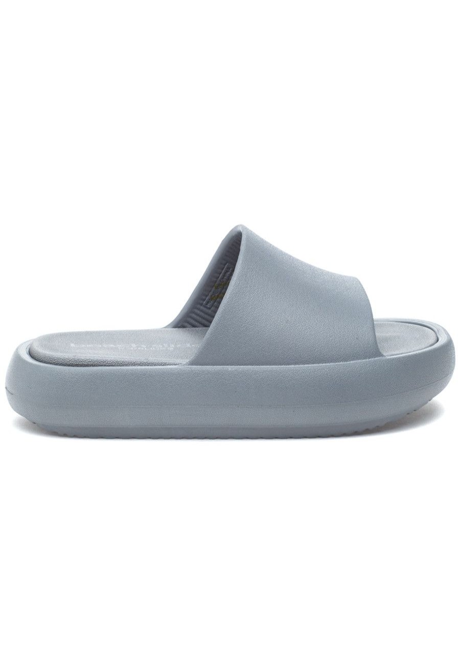 Women Beach Slides Sandals | Squish Sandal Grey Eva