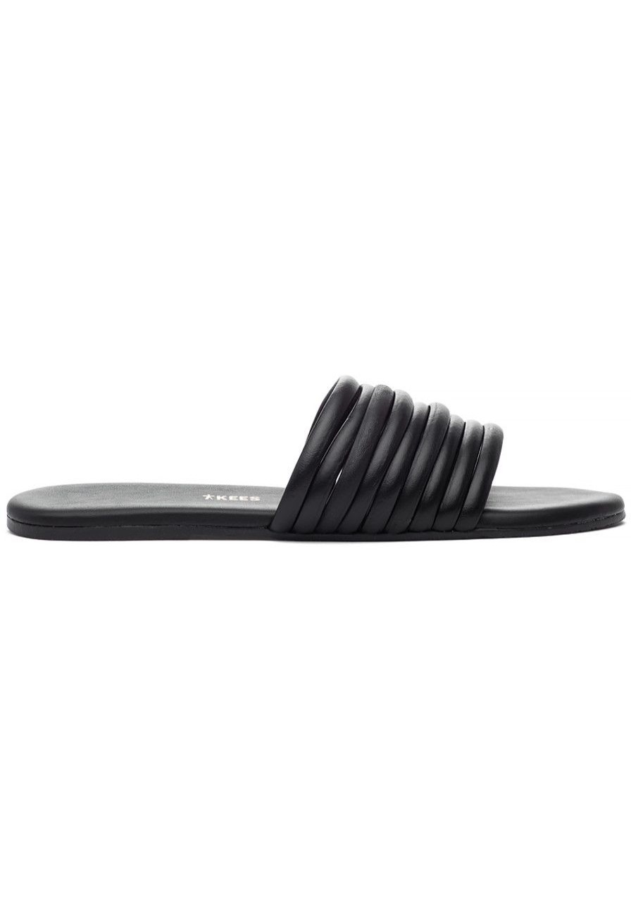 Women Tkees Sandals | Caro Sandal Black Leather