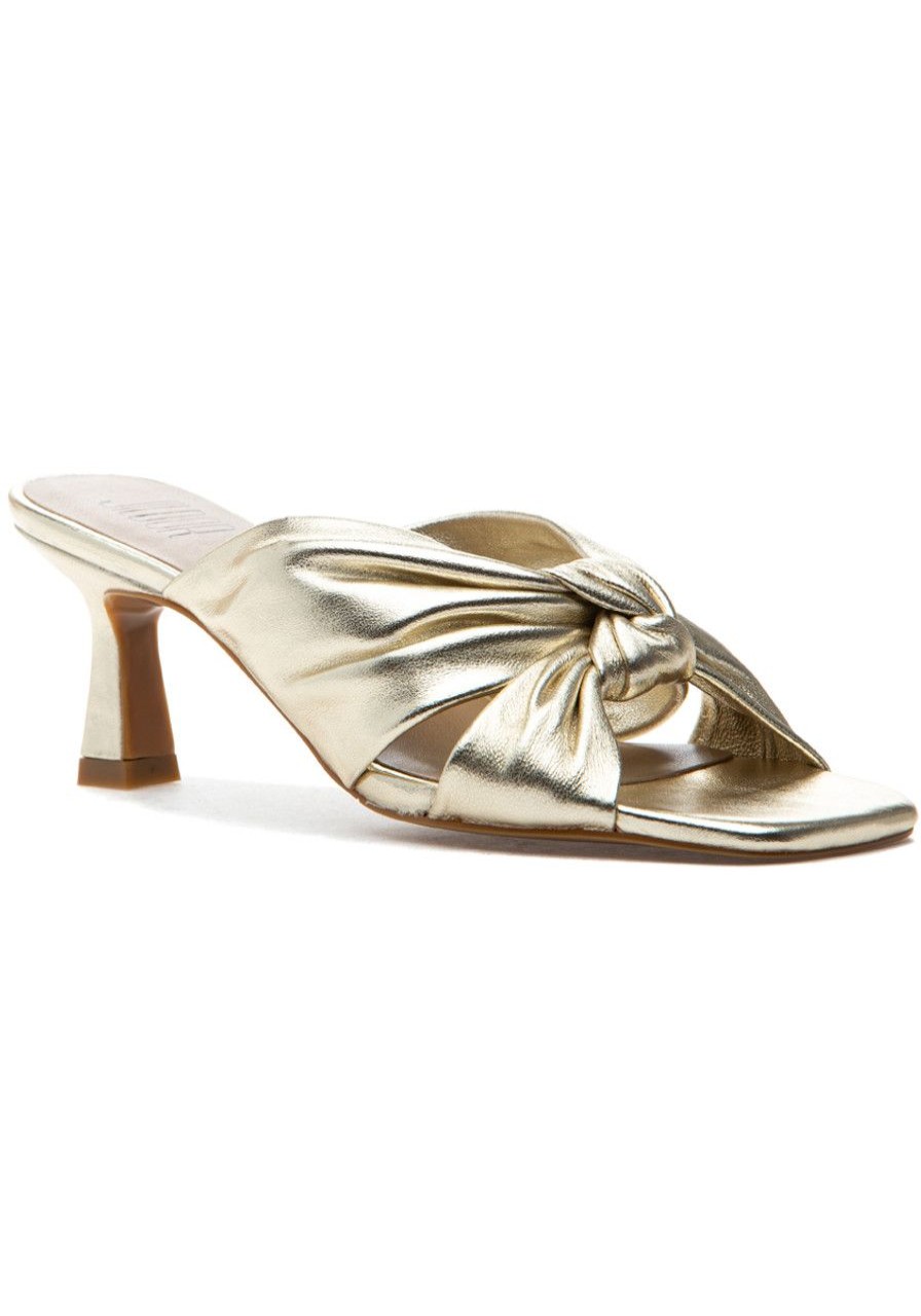 Women Jildor Sandals | Marvel Sandal Platino Nappa Leather