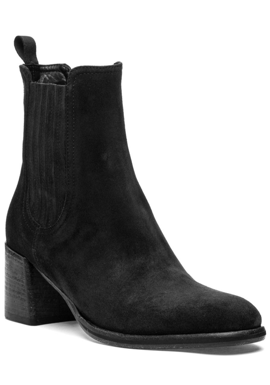 Women 275 Central Boots | Tessa Boot Black Suede