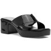 Women Jeffrey Campbell Sandals | Bubble Gum Sandal Black Shiny