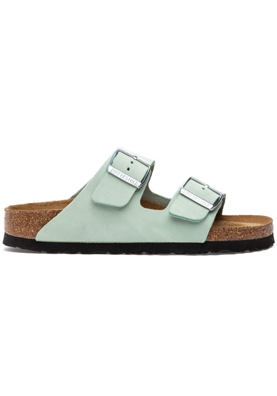 Women Birkenstock Sandals | Arizona Sandal Matcha Nubuck