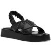 Women 275 Central Sandals | Prata Sandal Black Leather