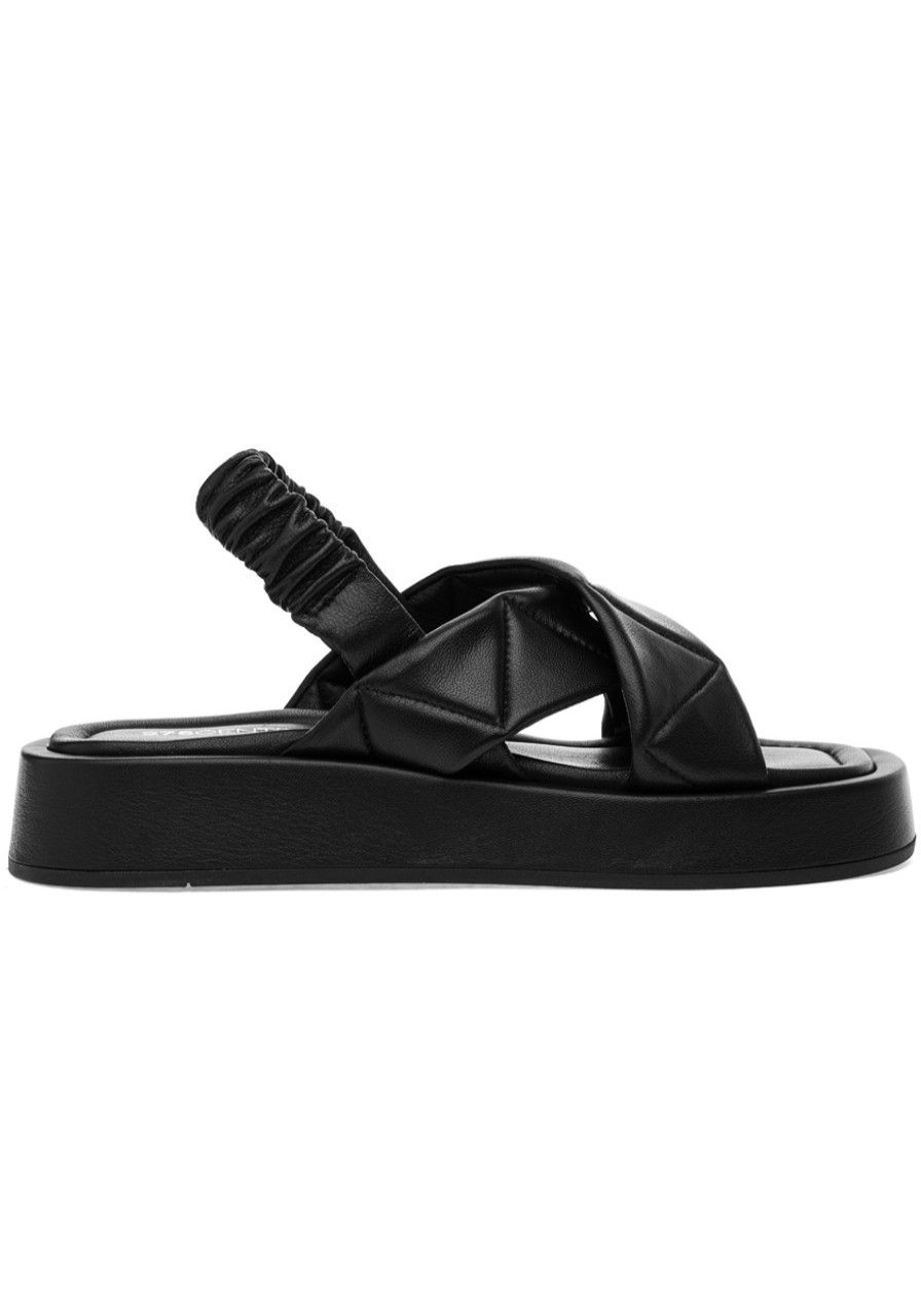 Women 275 Central Sandals | Prata Sandal Black Leather
