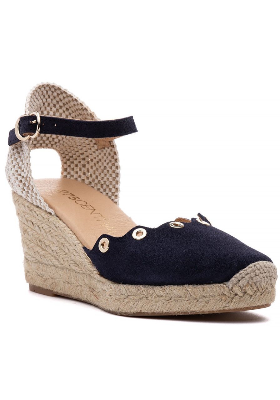 Women 275 Central Espadrilles | Lonjes Espadrille Wedge Navy