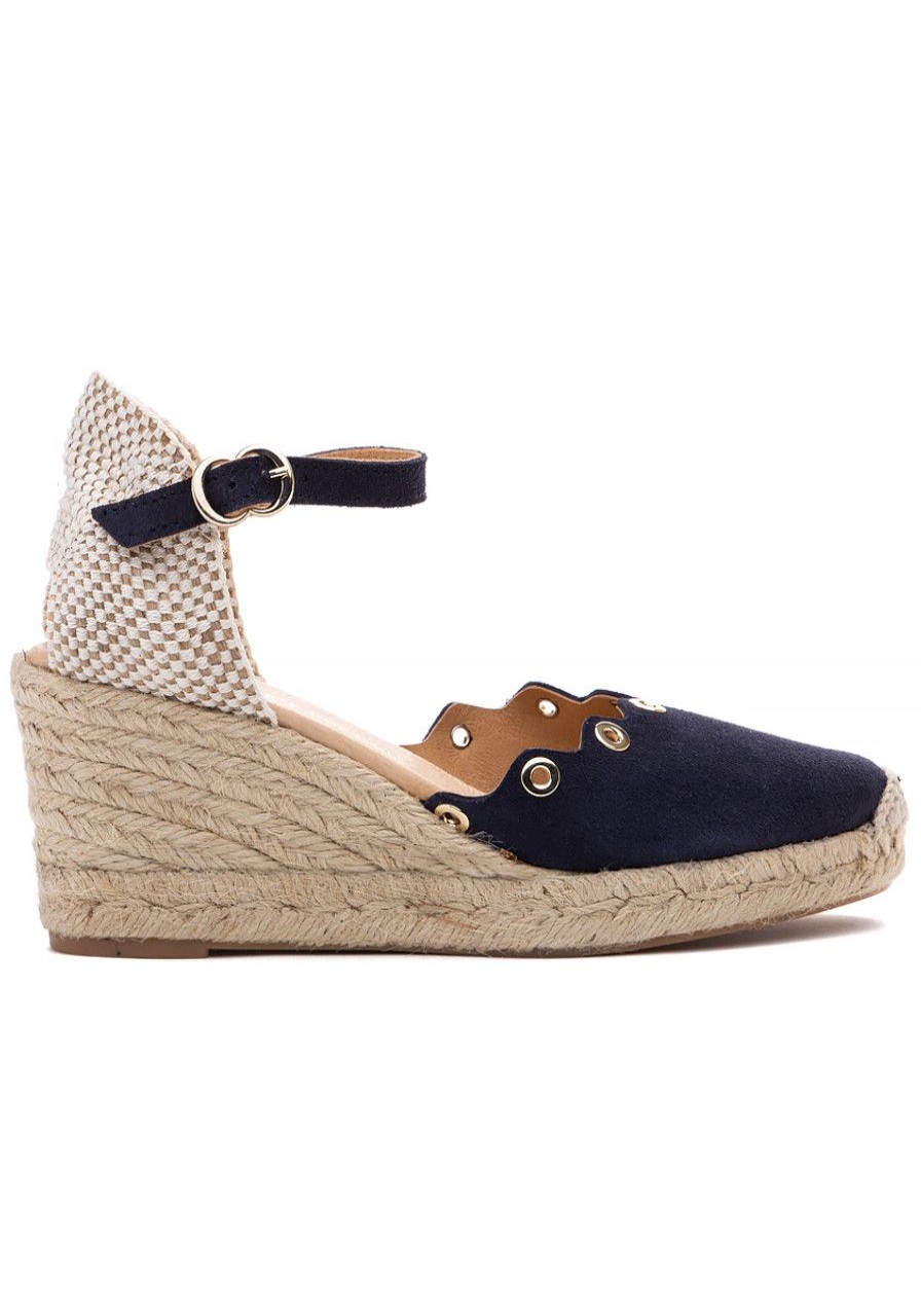 Women 275 Central Espadrilles | Lonjes Espadrille Wedge Navy